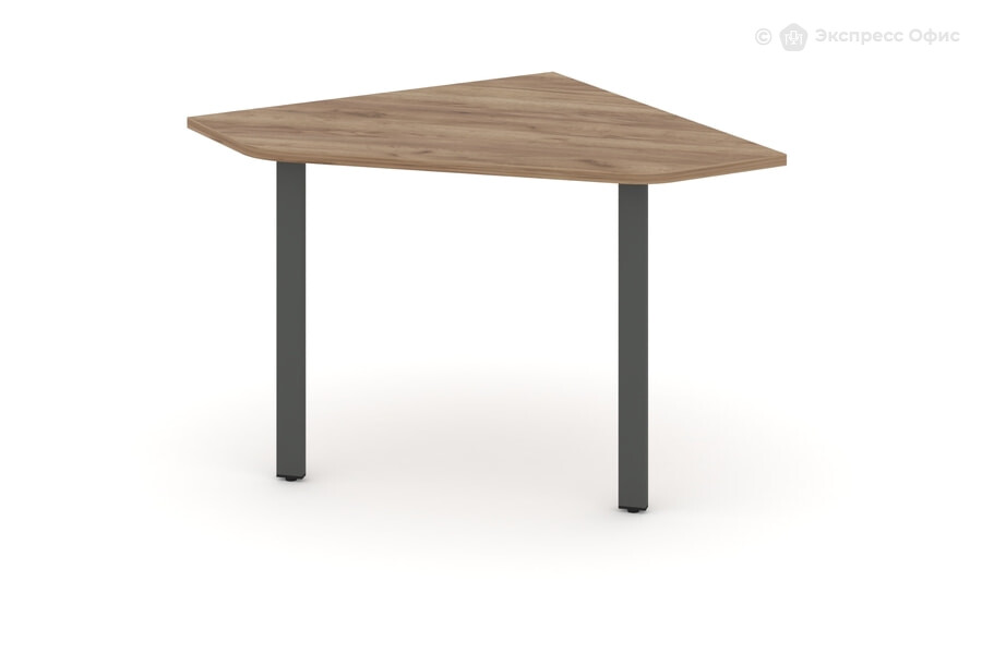  Элемент стола для переговоров угловой Style Project SN-6.UPRG-001 Дуб Табак/Металл антрацит - фото товара 1 из 1