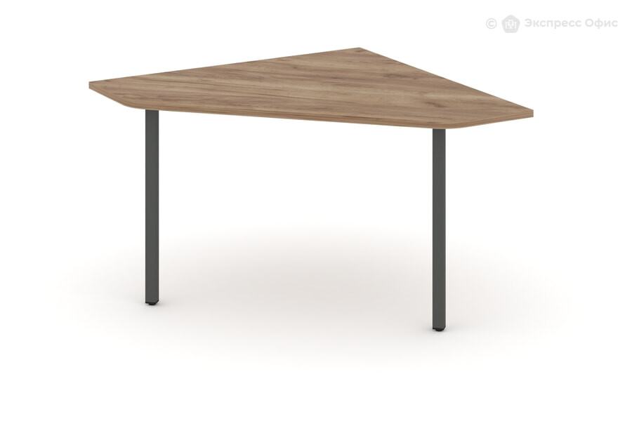  Элемент стола для переговоров угловой Style Project SN-4.UPRG-031 Дуб Табак/Металл антрацит - фото товара 1 из 1