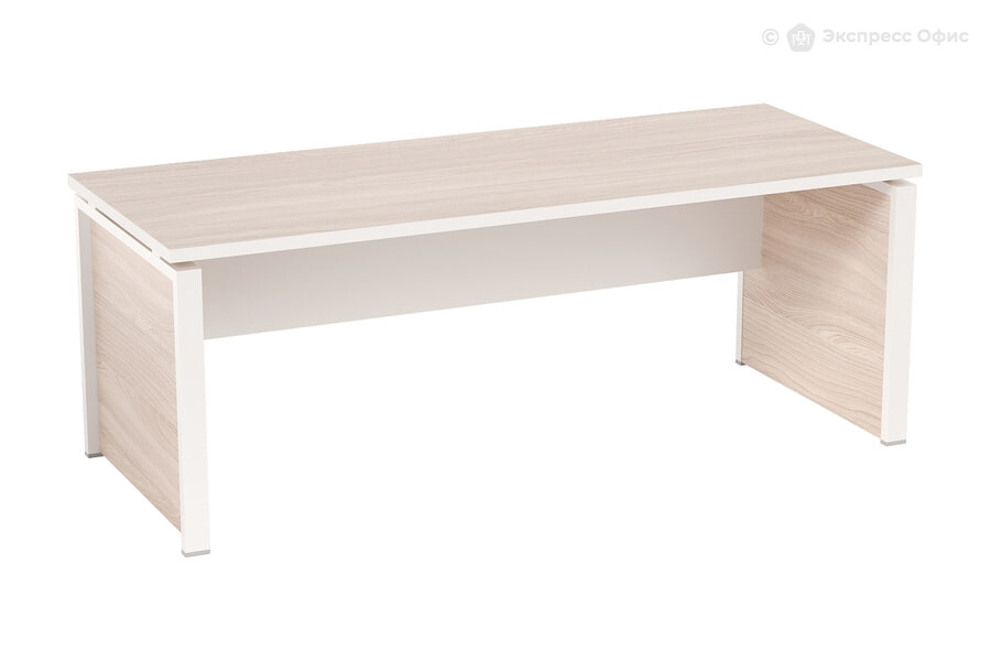  Стол для руководителя Steel evo 17199 Дуб светлый - фото товара 1 из 3