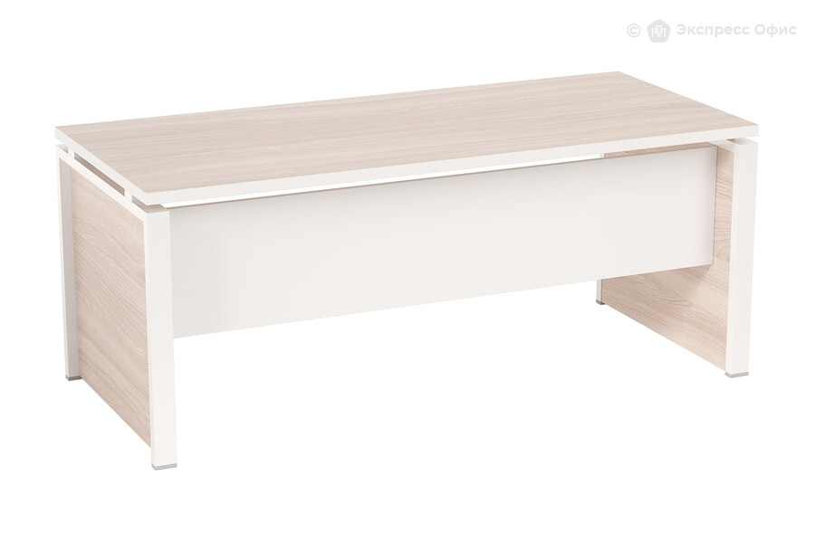  Стол для руководителя Steel evo 17180 Дуб светлый - фото товара 2 из 3