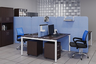 Офисная мебель Metal system quattro 50x50 - фото товара 1 из 4