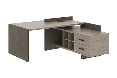 Стол для руководителя Wood&Stone СФ-531221 - фото товара 2 из 4