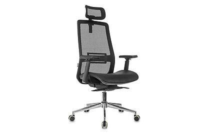 Кресло для руководителя Бюрократ MC-912-H/SIT-M/B - фото товара 1 из 13