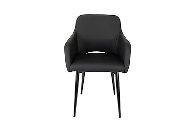 Стул офисный Бюрократ CH-380F/BLACK-PU - фото товара 2 из 8