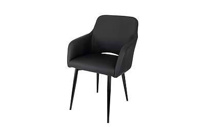 Стул офисный Бюрократ CH-380F/BLACK-PU - фото товара 5 из 8