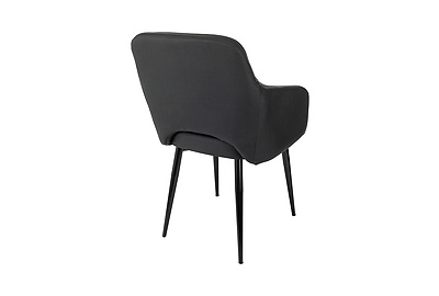 Стул офисный Бюрократ CH-380F/BLACK-PU - фото товара 4 из 8