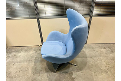 Дизайнерское кресло Arne Jacobsen Style Egg Chair - фото товара 3 из 6