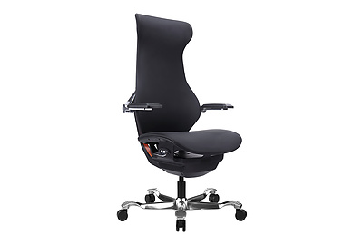 Кресло для руководителя EP Atom B PU Black - фото товара 1 из 7