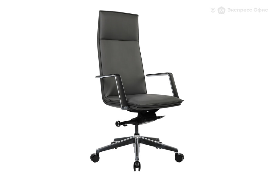  Кресло для руководителя RV Design Crown Экокожа графит - фото товара 1 из 3