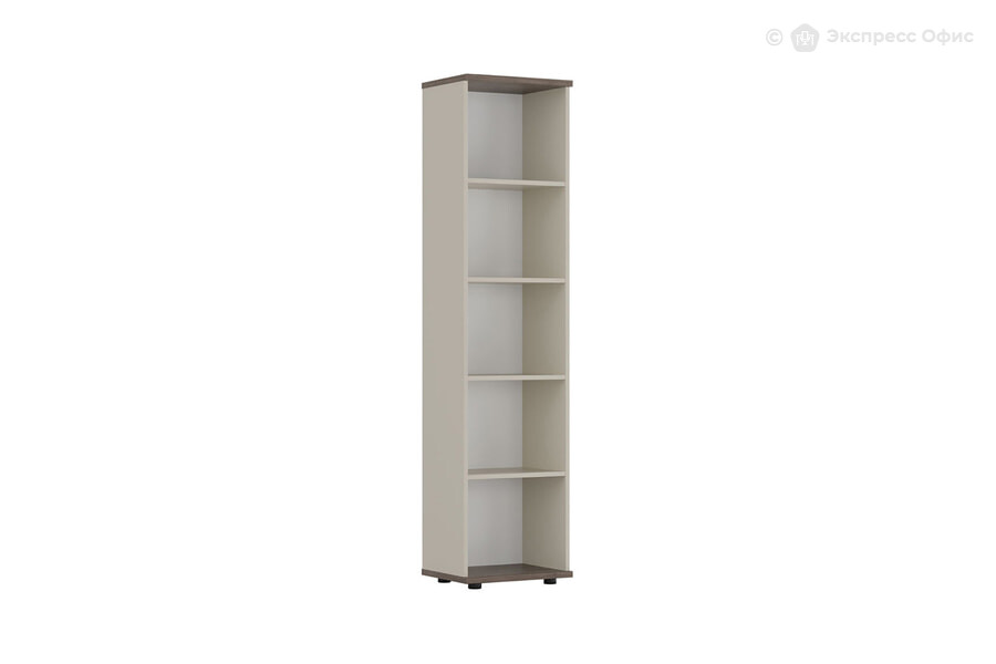  Стеллаж узкий New Line NLN36341431 Дуб шамони темный/Бежевый - фото товара 1 из 3