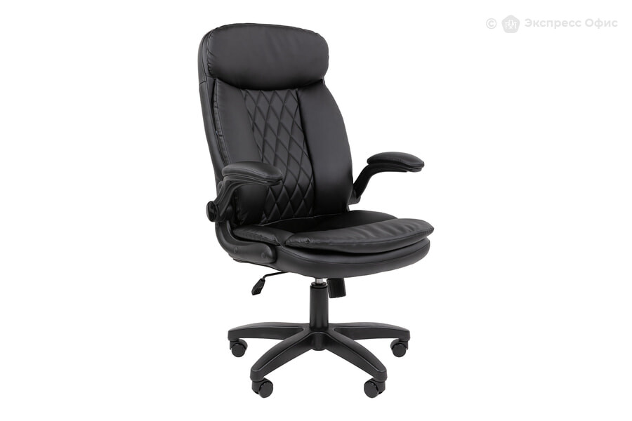  Кресло для руководителя Chairman 533 00-07193209 Экокожа черная - фото товара 1 из 3