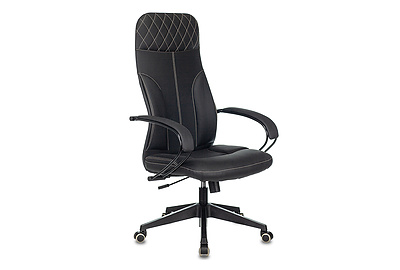Кресло для руководителя Бюрократ CH-608/ECO/BLACK - фото товара 1 из 13