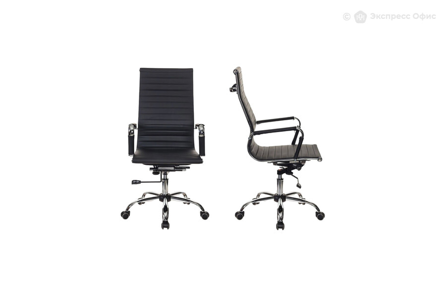  Кресло для руководителя Бюрократ CH-883/BLACK (комплект 2 шт.) Искусственная кожа Black - фото товара 1 из 3