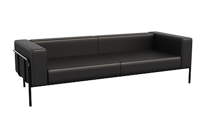 Диван офисный трехместный Flex FLX-3 - фото товара 1 из 3