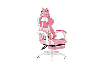 Кресло игровое KNIGHT KITTY/F W PNK - фото товара 1 из 9