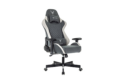 Кресло игровое KNIGHT REGAL FABR-GR - фото товара 1 из 6