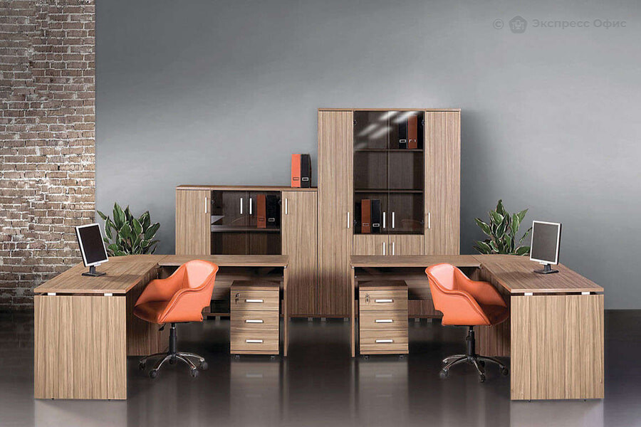 Офисная мебель для персонала Аргентум Дуб Сафари - фото товара 4 из 9