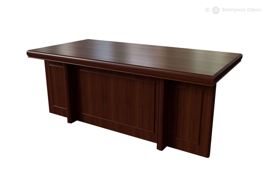  Стол для руководителя Princeton 22100 Темный орех - фото товара 1 из 3