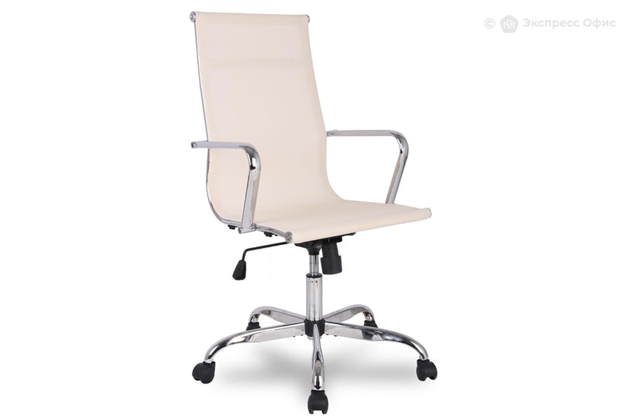  Кресло для руководителя College H-966F-1/Beige Ткань сетка бежевая - фото товара 1 из 3