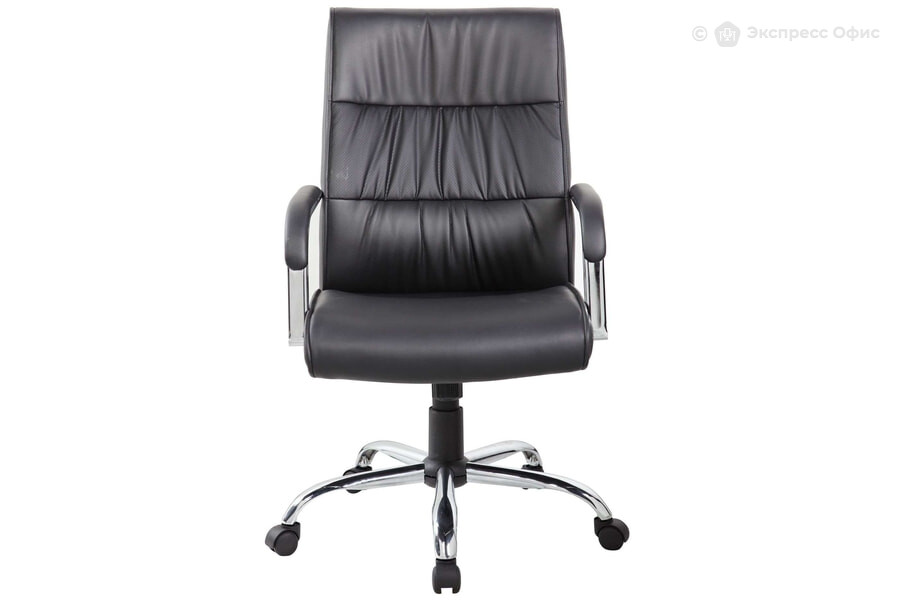  Кресло для руководителя Atom RCH 9249-1 Черная экокожа - фото товара 2 из 3