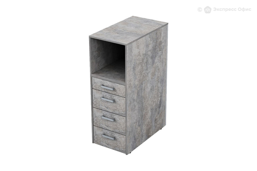  Тумба для документов высокая Lounge 1ТЗ.002 Basalt - фото товара 1 из 1