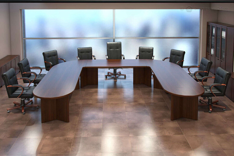 Столы для переговоров Sorbonne Темный орех - фото товара 1 из 4