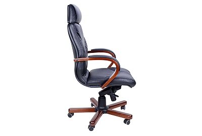 Кресло для руководителя Leeds Wood A - фото товара 3 из 7