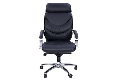 Кресло для руководителя Leeds Chrome A - фото товара 5 из 8