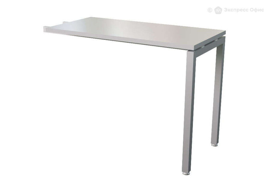  Брифинг-приставка к рабочему столу Steel 11700 Белый/Металл белый - фото товара 1 из 3