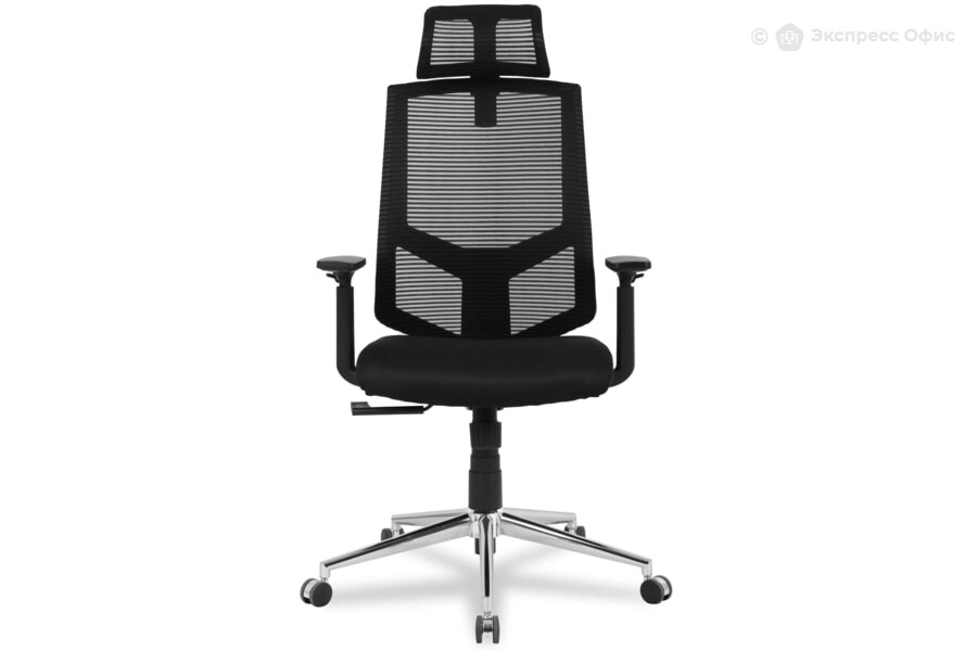  Кресло для руководителя College HLC-1500HLX/Black Ткань сетка чёрная - фото товара 2 из 3