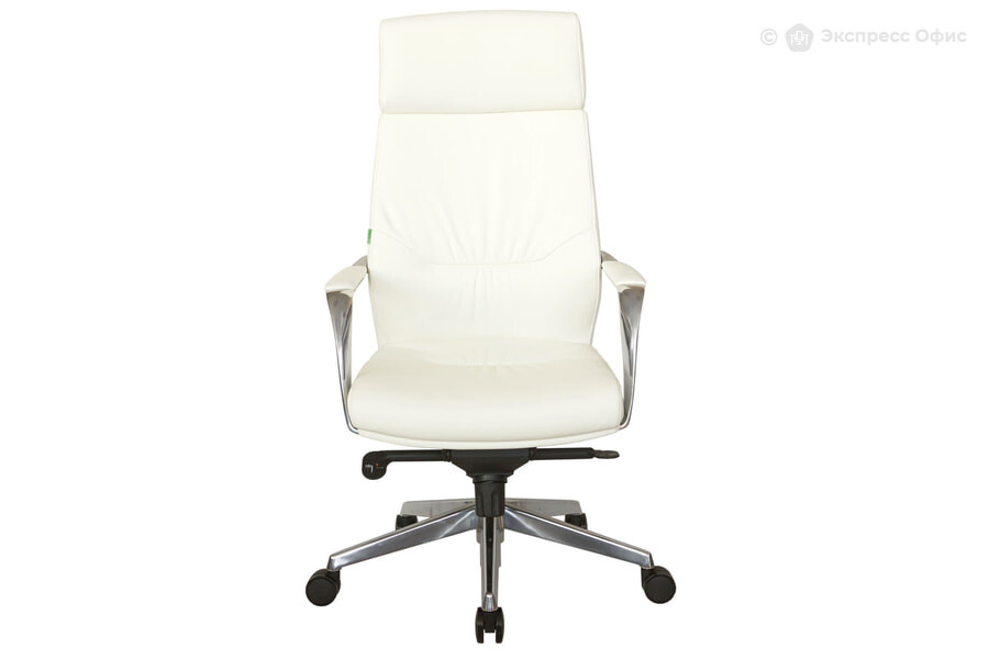  Кресло для руководителя RV Design Alvaro Кожа белая (6207) - фото товара 2 из 3