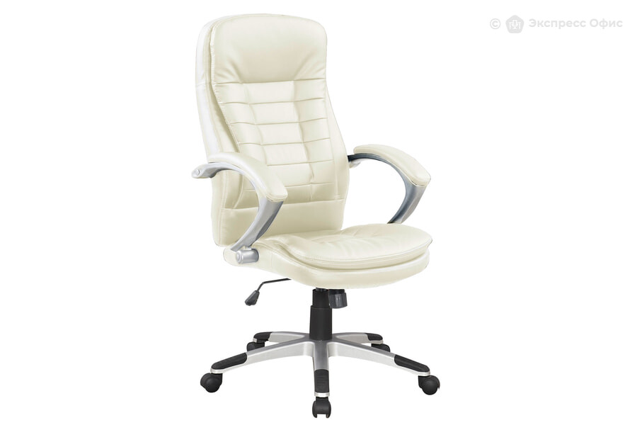  Кресло для руководителя Robert 2206Н Экокожа бежевая - фото товара 1 из 3