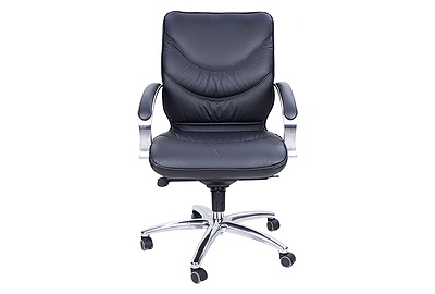 Кресло офисное Leeds Chrome B - фото товара 3 из 4