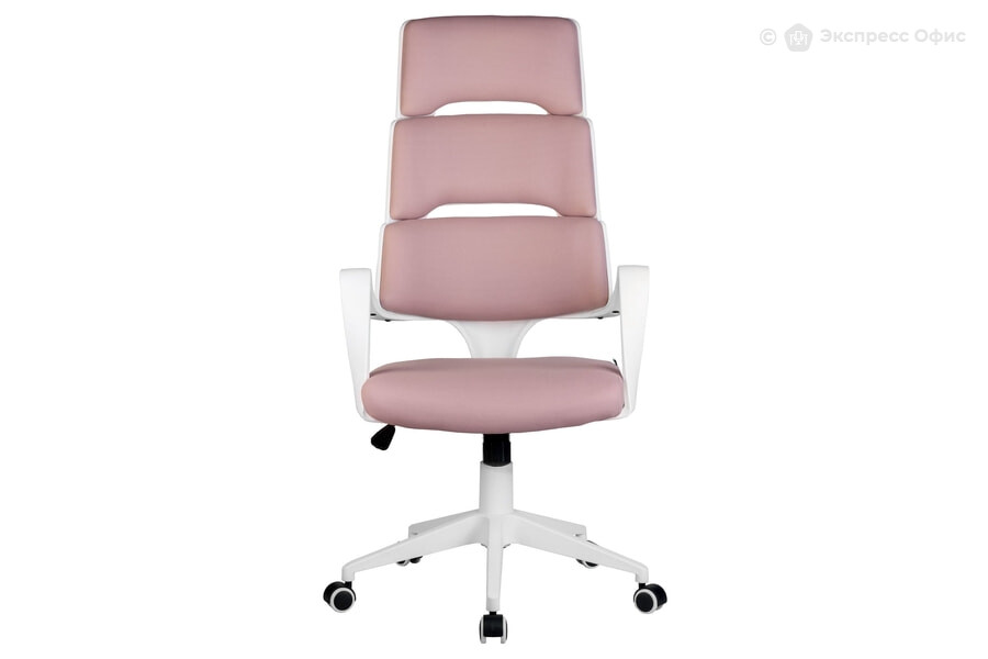  Кресло для руководителя (White) RCH Sakura Ткань фьюжн розовая - фото товара 2 из 2