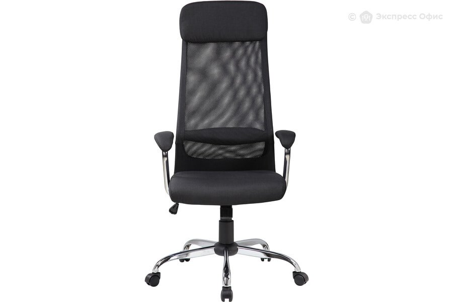  Кресло для руководителя RCH 8206 HX Ткань черная/Сетка черная - фото товара 2 из 2