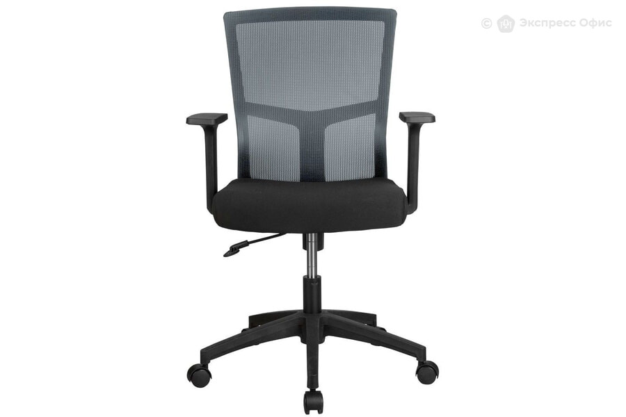  Кресло офисное Plast RCH 923 Ткань черная/Сетка серая - фото товара 2 из 3