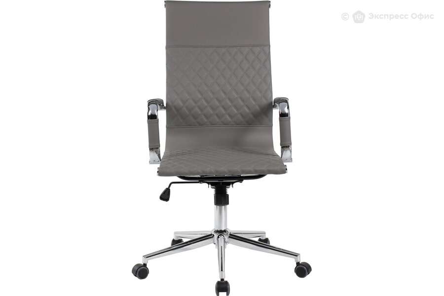  Кресло для руководителя RCH 6016-1 S Экокожа серая 6016 - фото товара 2 из 3