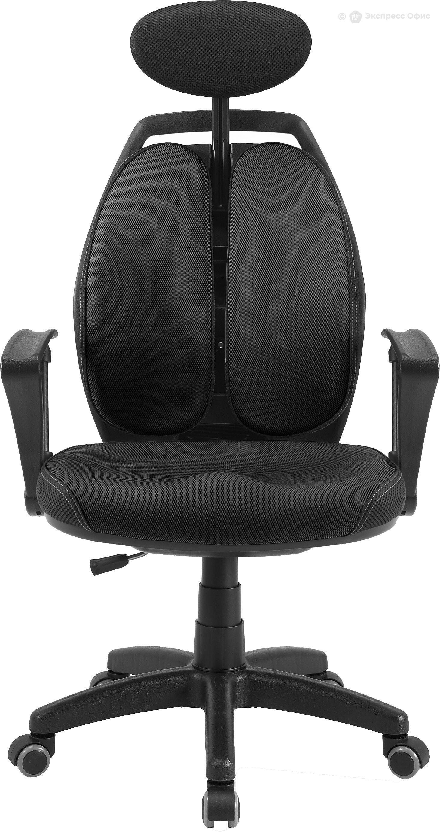 Купить ортопедическое кресло Falto New Trans Ткань True Black (черная ...