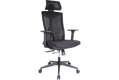 Кресло для руководителя College CLG-428 MBN-A Black - фото товара 1 из 7