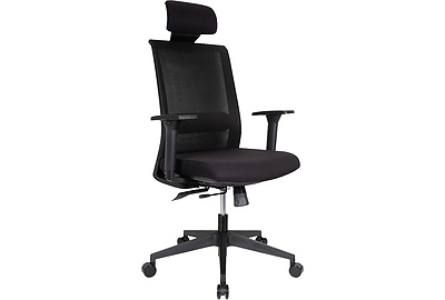 Кресло для руководителя College CLG-429 MBN-A Black - фото товара 1 из 7