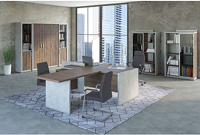 Кабинет руководителя Wood&Stone - фото товара 1 из 14