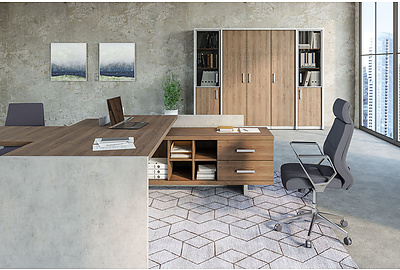 Кабинет руководителя Wood&Stone - фото товара 11 из 14