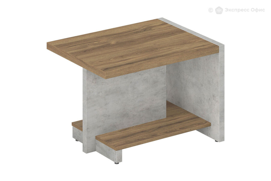  Стол журнальный Wood&Stone СФ-531601 Дуб Чарльстон/Бетон Чикаго - фото товара 1 из 3