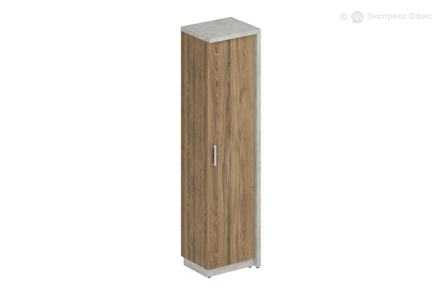  Шкаф для документов (комплект № 6) Wood&Stone СФ-534502 + СФ-535105 Дуб Чарльстон/Бетон Чикаго - фото товара 1 из 3
