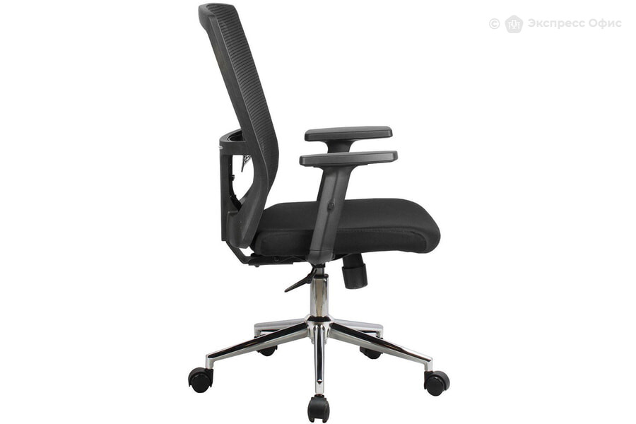  Кресло офисное RCH 831E Ткань черная/Сетка черная - фото товара 2 из 3