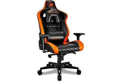 Кресло игровое Cougar Titan Black-Orange - фото товара 1 из 5