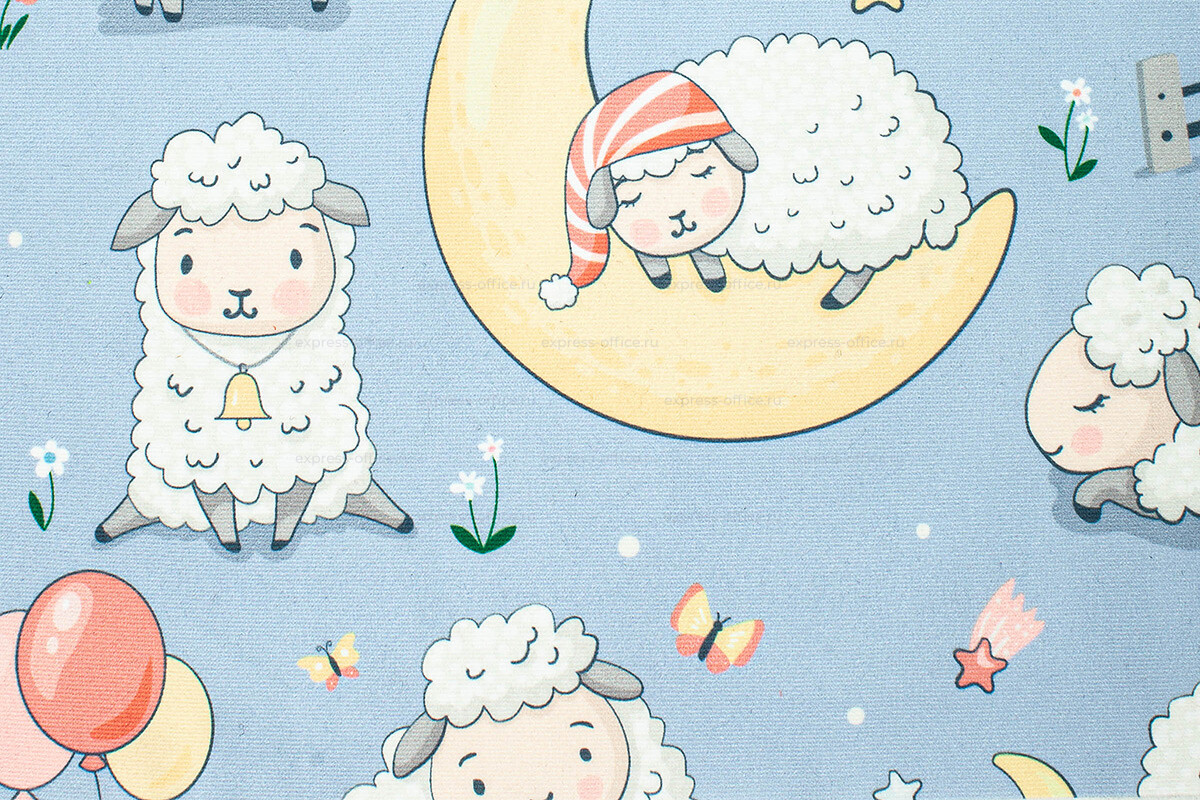 Кресло компьютерное детское Бюрократ Burokids 1 W-SHEEPS - фото товара 10 из 10